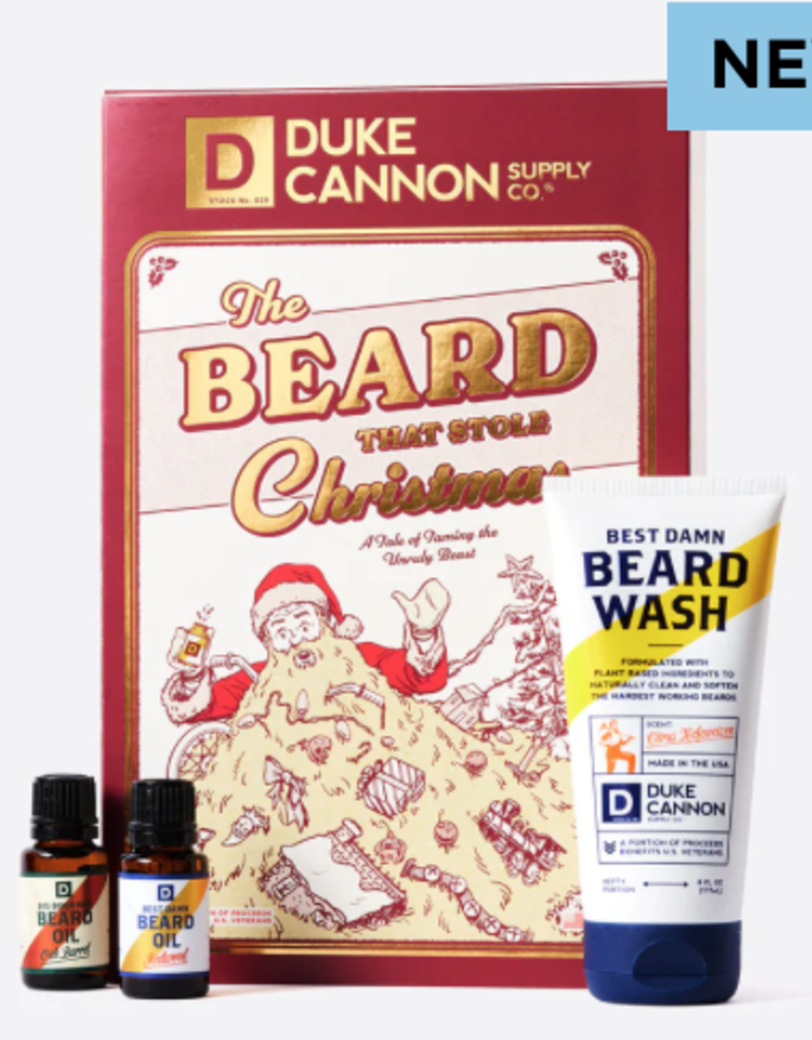 Seasonal Duke Cannon - The Beard That Stole Christmas Book