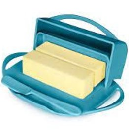 Kitchen Kitchen Concepts - Butterie Butter Dish Aqua