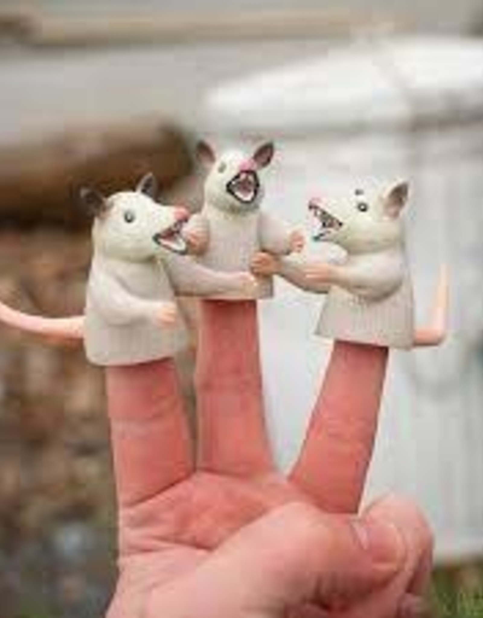 Kids Archie McPhee - Possom Finger Puppets