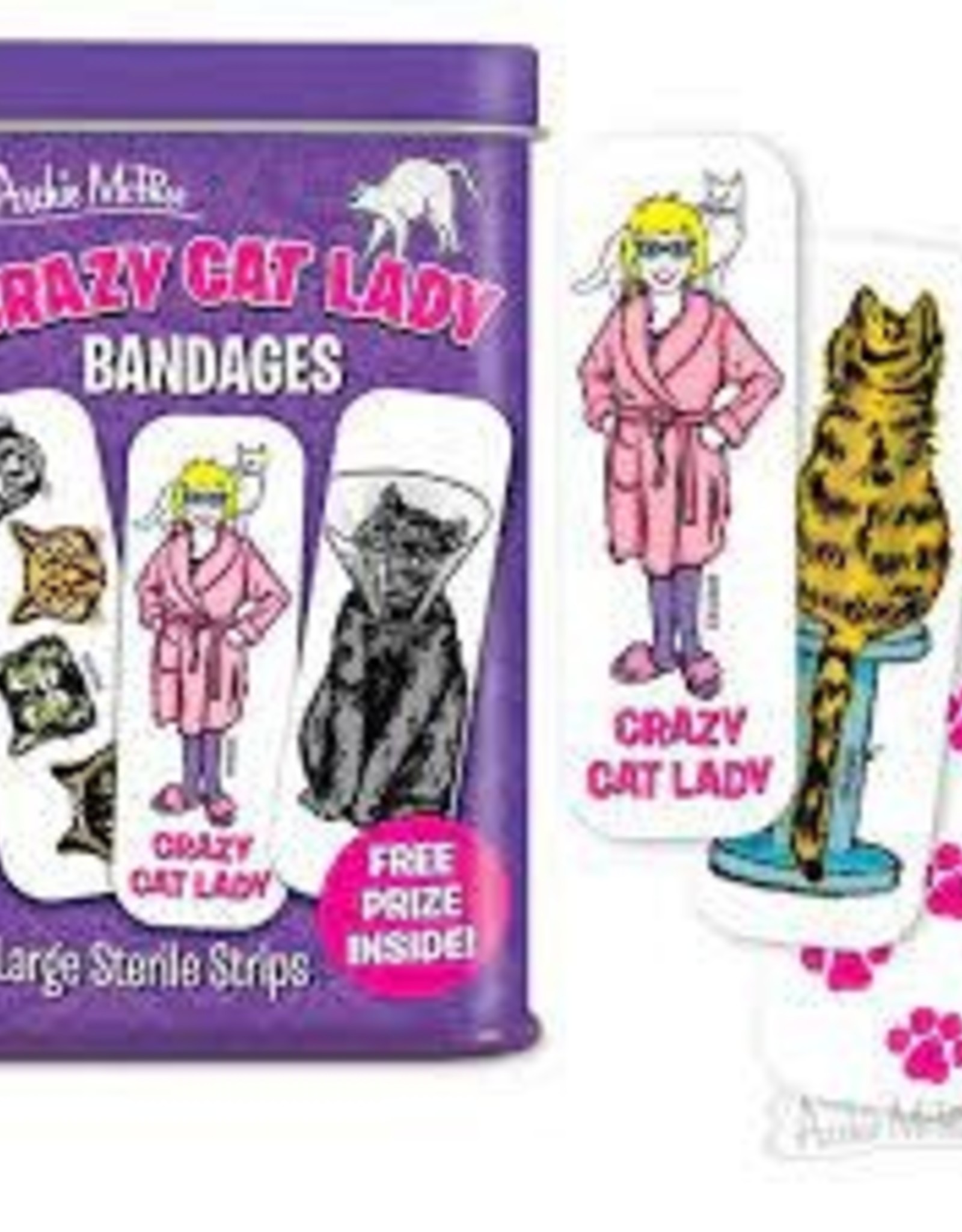Kids Archie McPhee - Crazy Cat Lady Bandages
