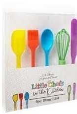 Kids CR Gibson - Little Chefs Utencil Set 5 Piece