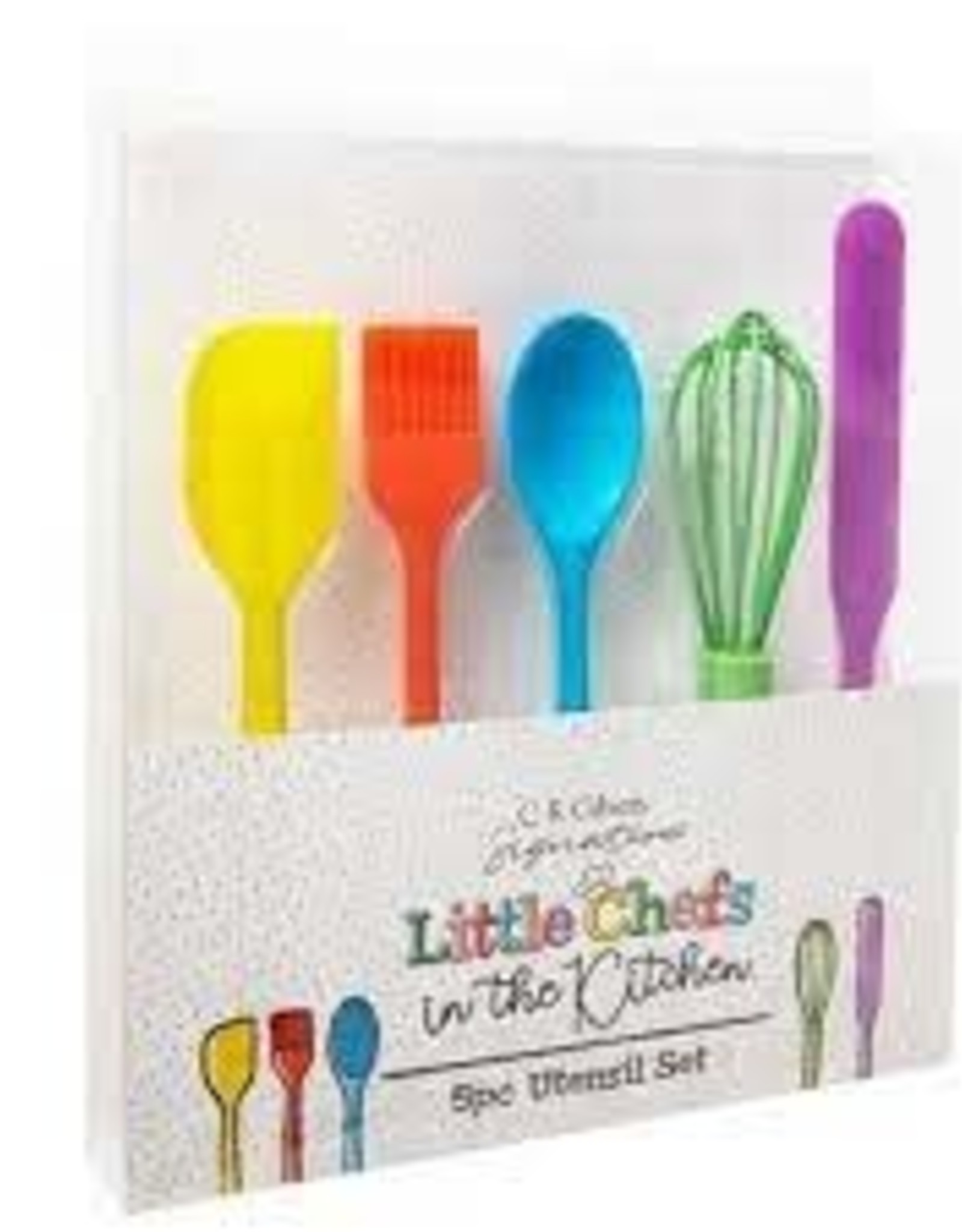 Kids CR Gibson - Little Chefs Utencil Set 5 Piece