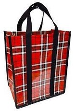Merchandise Two Lumps Sugar - Red Plaid Swag Bag