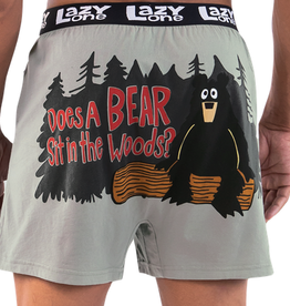 Mens Lazy One - Does a Bear Sit Boxer Briefs   (S)