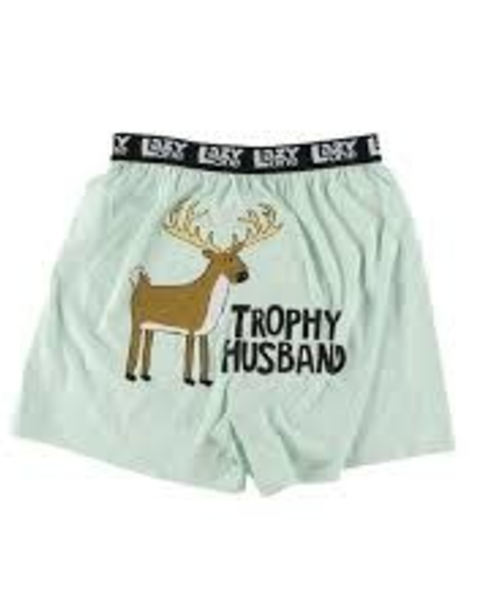 Mens Lazy One - Trophy Husband Boxer Briefs   (M)