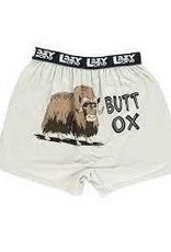 Mens Lazy One - Butt Ox Boxer Briefs  (XL)