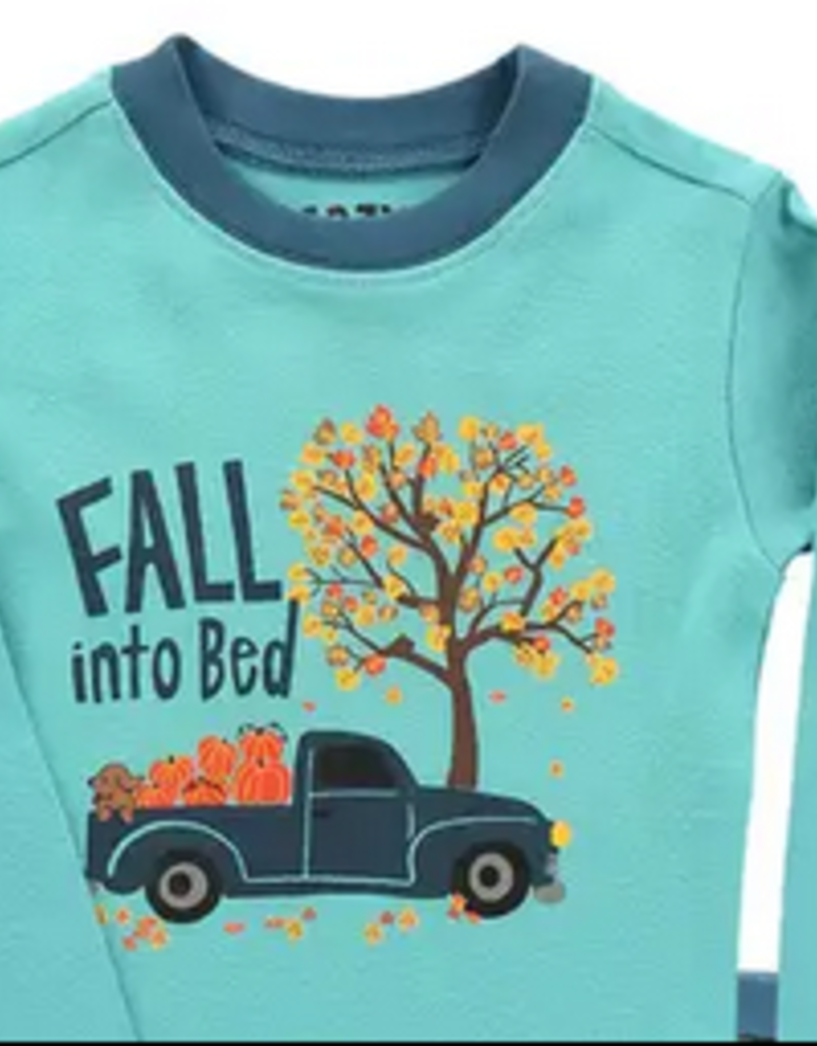 Fall Lazy One - Fall Truck Kids PJ Set   (4T)