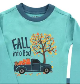 Fall Lazy One - Fall Truck Kids PJ Set   (4T)