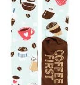Apparel Lazy One -  Coffee Socks Crew Sock (One Size)
