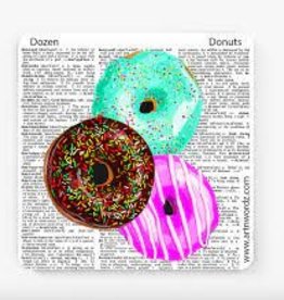 Home Goods Artnwordz - Donuts  Coaster