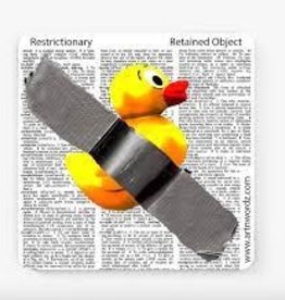 Home Goods Artnwordz - Duck Tape Coaster