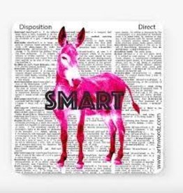 Home Goods Artnwordz - Smart Ass Coaster
