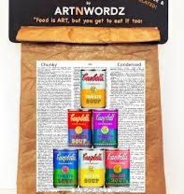 Kitchen Artnwordz - Stacked Cans Lunch Bag