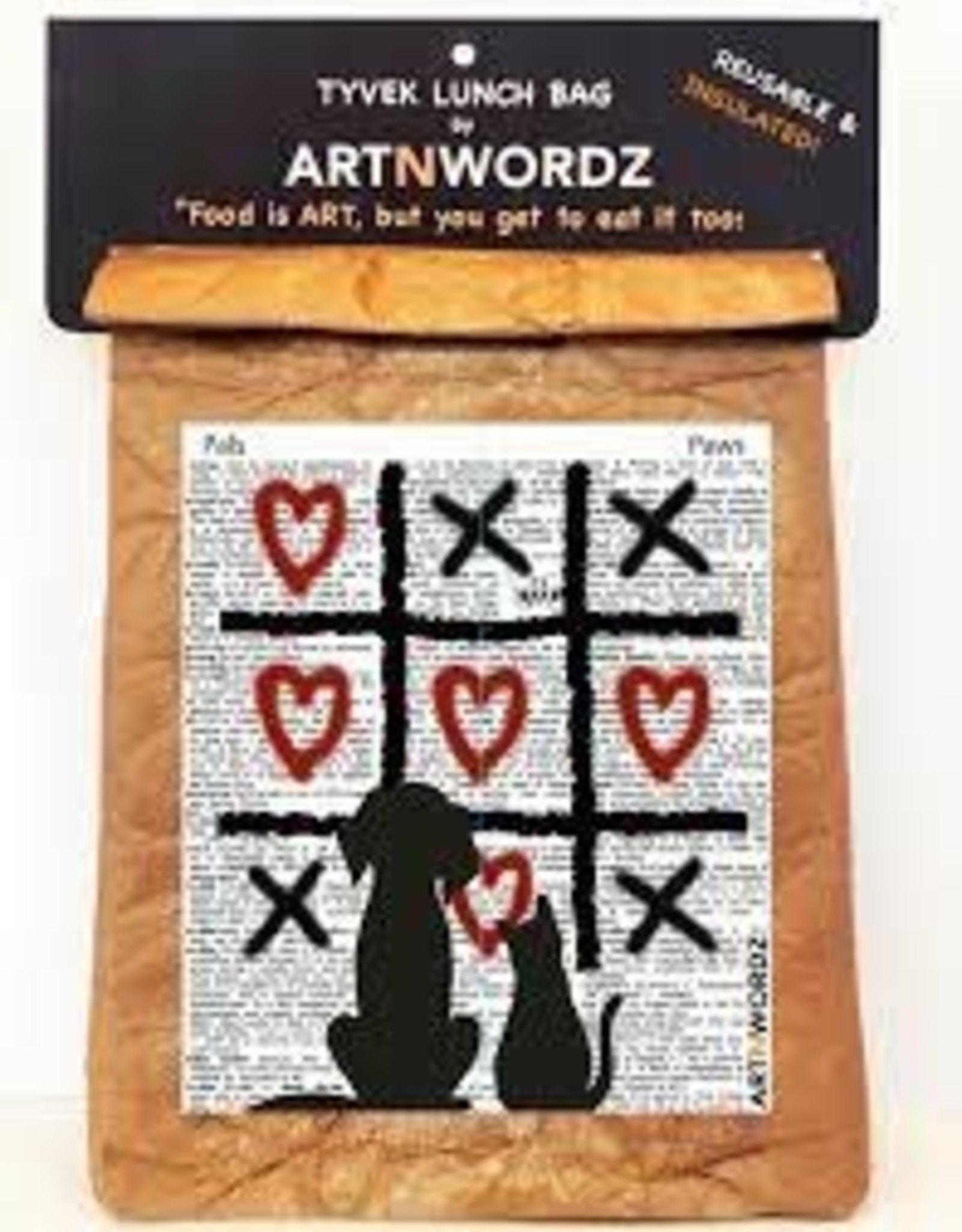 Kitchen Artnwordz - Pawsitively Love Lunch Bag