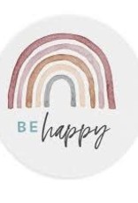 Home Goods P Graham - Be Happy Car Coaster