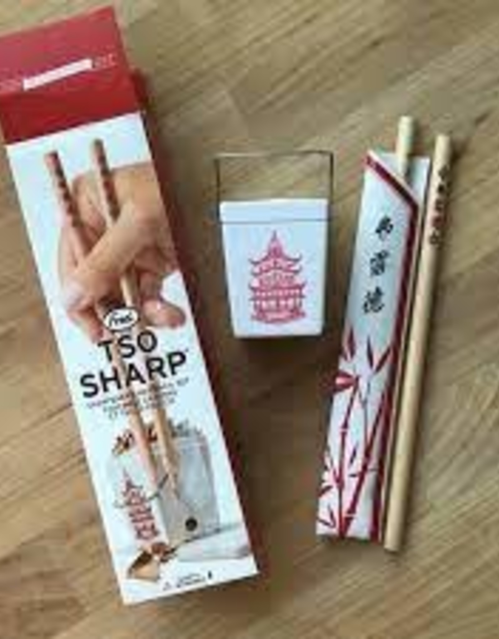 Kitchen Fred - TSO Pencil and Sharpener Set Chopsticks