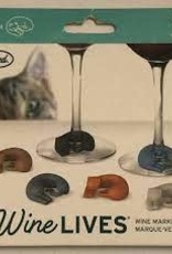 Kitchen Fred - Kitty Wine Markers