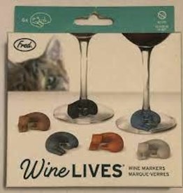 Kitchen Fred - Kitty Wine Markers