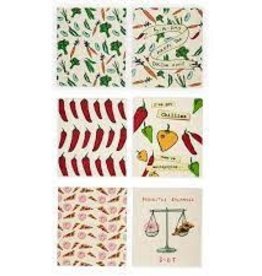 Kitchen Two's Company - Sweet and Savory  Kitchen Cloths Set of 2