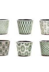 Home Goods Twos Company - Cesar Verde Terracotta Pot 4"