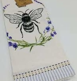 Kitchen DII - Royal Bee Embellished Dishtowel