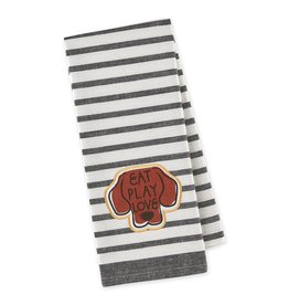 Kitchen DII - Eat Play Love DogTowel