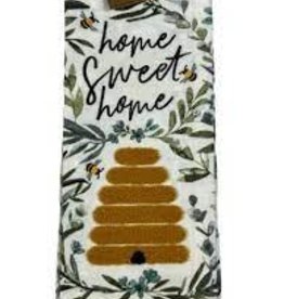 Kitchen DII - Sweet Bee Home Sweet Home Embellished Towel