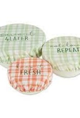 Kitchen DII - Keep It Fresh Reusable Dish Covers (Set of 3)