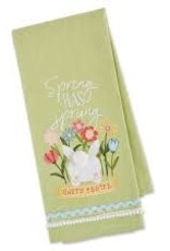 Easter DII - Bunny Bum Embellished Dishtowel
