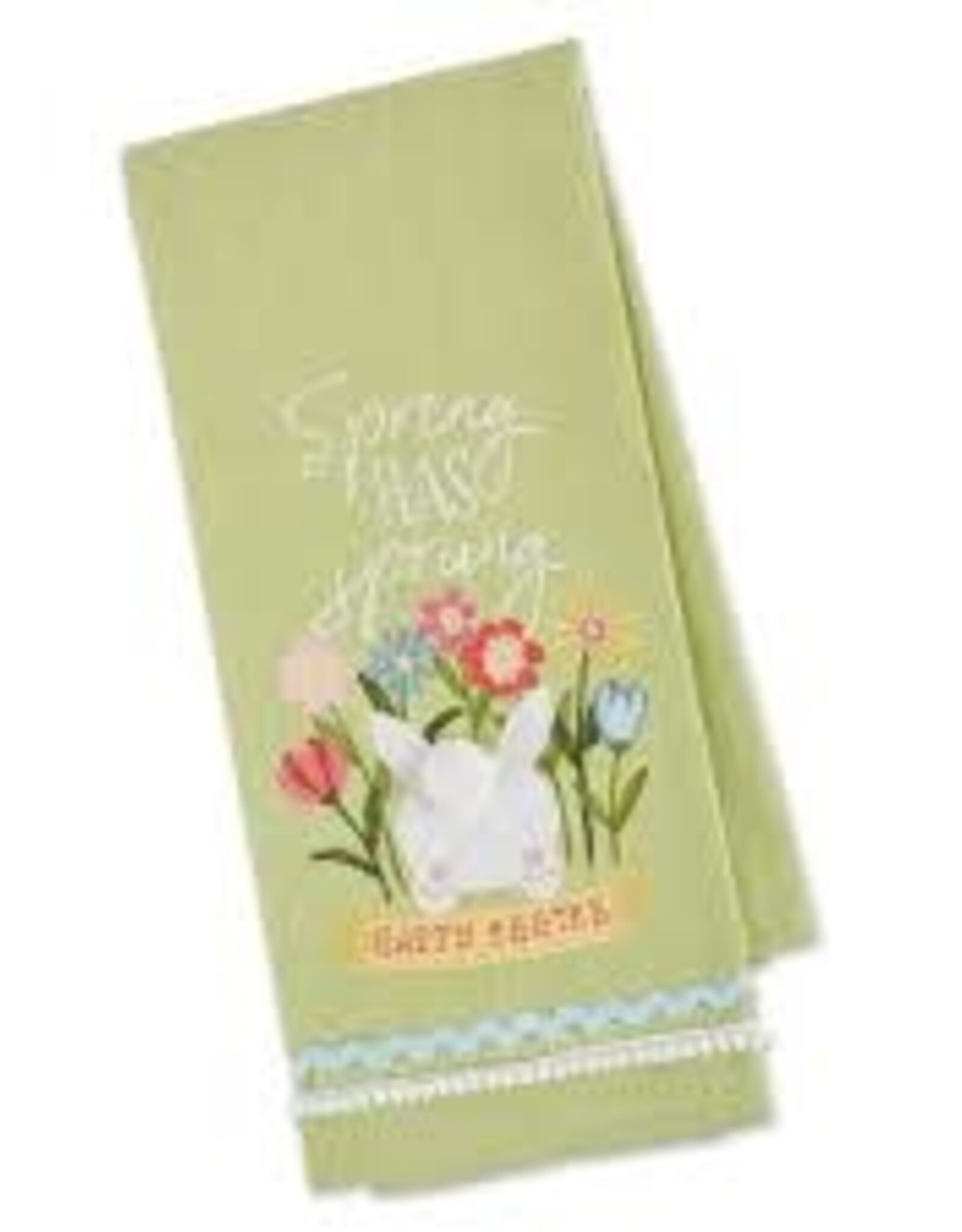 Easter DII - Bunny Bum Embellished Dishtowel
