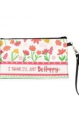 Accessories Shannon Road -  Just Be Happy Zippered Bag
