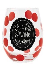 Accessories Shannon Road - Chocolate and Wine Glass