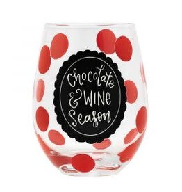 Accessories Shannon Road - Chocolate and Wine Glass