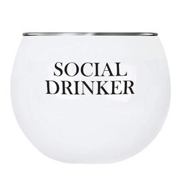 Accessories Creative Brands - Social Drinker Roly Poly Glass