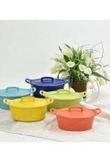 Kitchen OmniWare - Oval Baker w/Lid Citron (S)