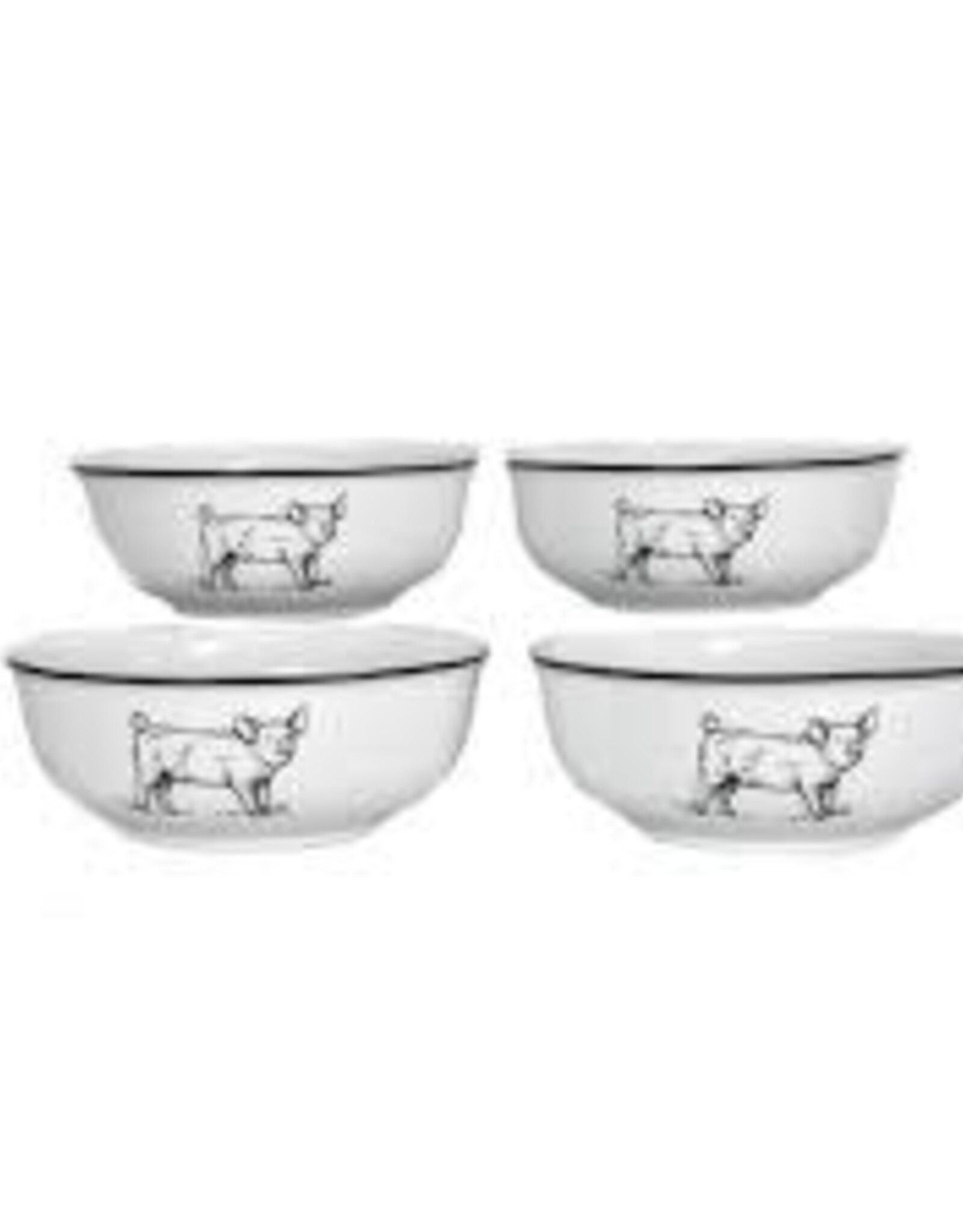 Kitchen OmniWare - 20oz Pig Serving Bowl