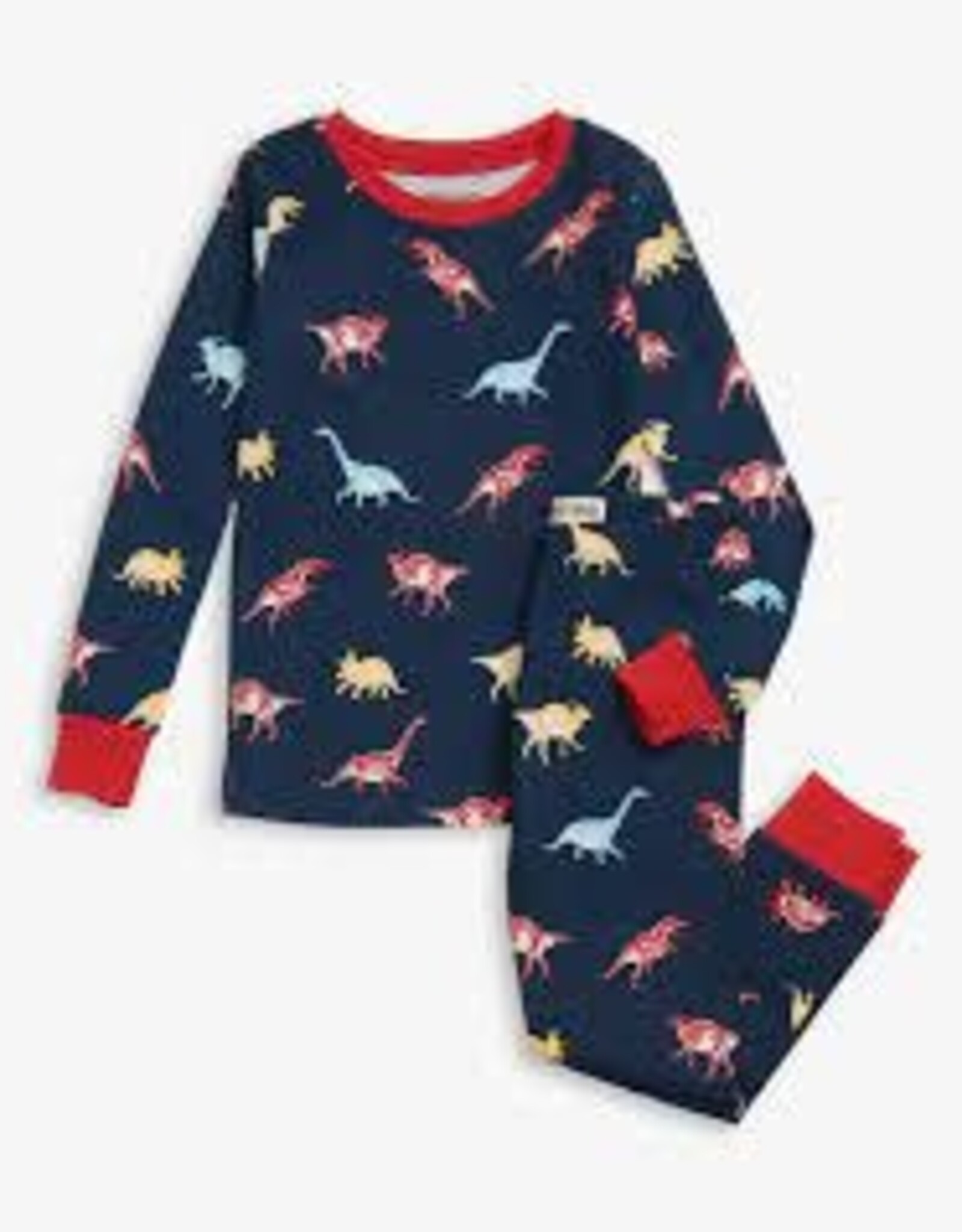 Kids Hatley - Dino Bones Kids Pajama Set (4T)
