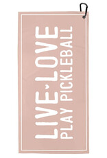 Accessories Creative Brands - Live Love Play Plickleball Sport Towel