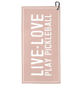 Accessories Creative Brands - Live Love Play Pickleball Sport Towel