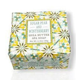 Christmas Greenwich Bay - Sugar Pear Winterberry Mini Soap