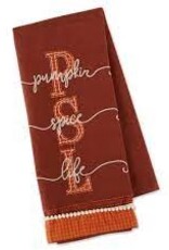 Fall DII - Pumpkin Spice Life Embellished Towel