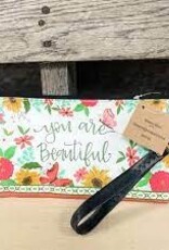 Accessories Shannon Road -  You are Beautiful Zippered Bag