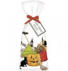 Kitchen Mary Lake - Witch in Pumpkin Towel Set