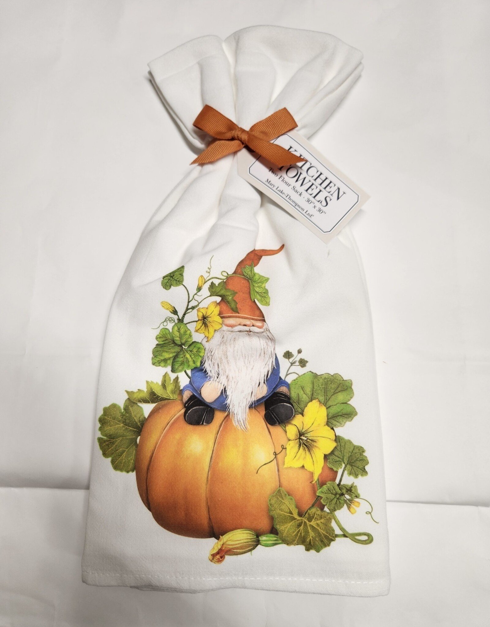 Kitchen Mary Lake -Fall Pumpkin Gnome Towel Set
