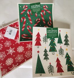 Christmas DII - Merry & Bright Swedish Dishcloth (3 patterns)