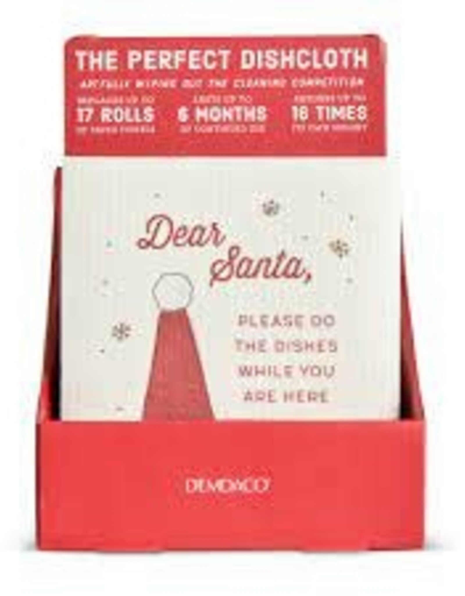 Christmas Demdaco - Christmas Swedish Dishcloth Assorted