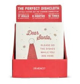 Christmas Demdaco - Christmas Swedish Dishcloth Assorted