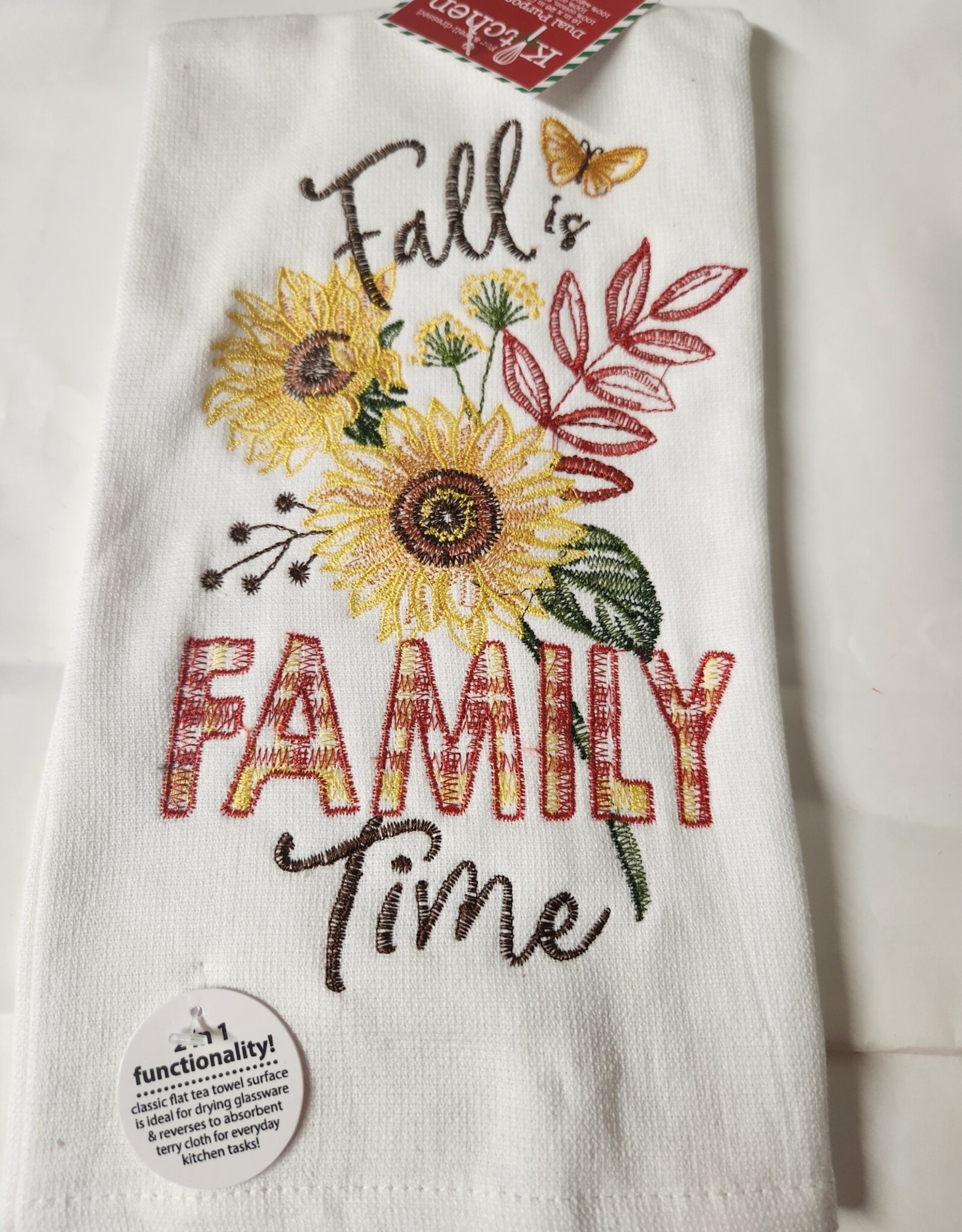 Fall Kay Dee - Fall is Family Time Dual Purpose Towel