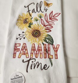 Fall Kay Dee - Fall is Family Time Dual Purpose Towel