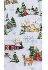 Christmas Kay Dee - Home for Christmas Village Dual Purpose Towel